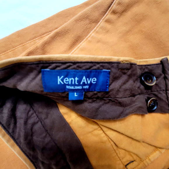 Kent Ave Chino Style Pants Size L - Picture 3 of 9